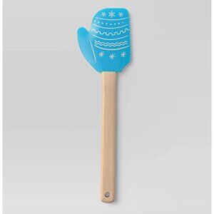 Target Christmas Figural Mitten Spatula Blue Wondershop™ Silicone Baking